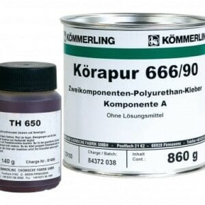 COLLE BASE BI-COMPOSANT KORAPUR 666/90 - 6 KG