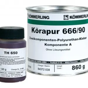 COLLE BASE BI-COMPOSANT KORAPUR 666/90 - 6 KG