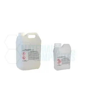 SYSTÈME ÉPOXY TRANSPARENT D INCLUSION ÉPOCRISTAL- KIT DE 1.430 KG