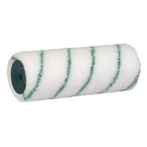 Rouleau polyamide texturé 100 mm rayé vert
