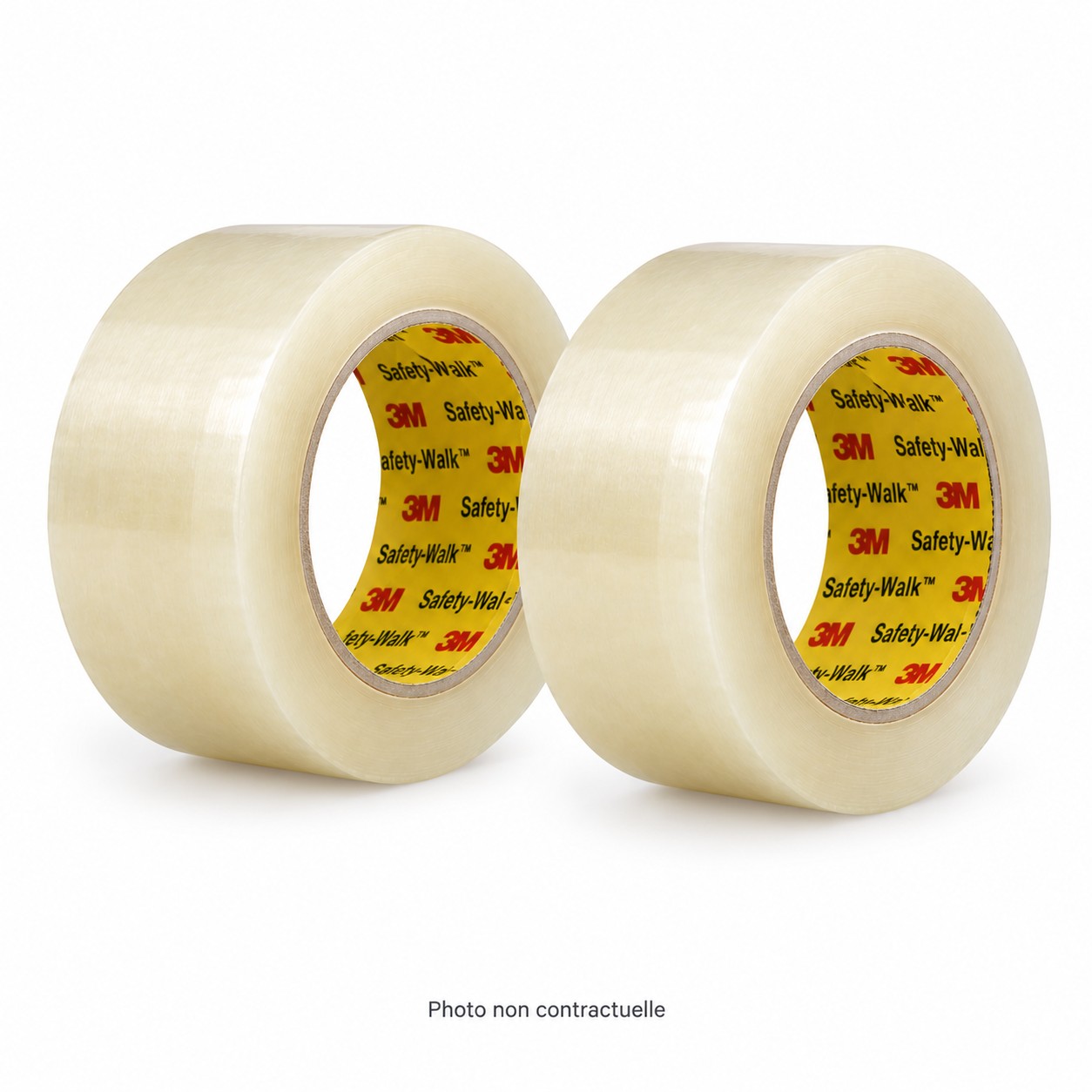 3M SAFETY WALK SERIE 600 – BANDE ADHÉSIVE TRANSPARENTE – 51MM X 18M – 3M – LOT DE 2 RLX