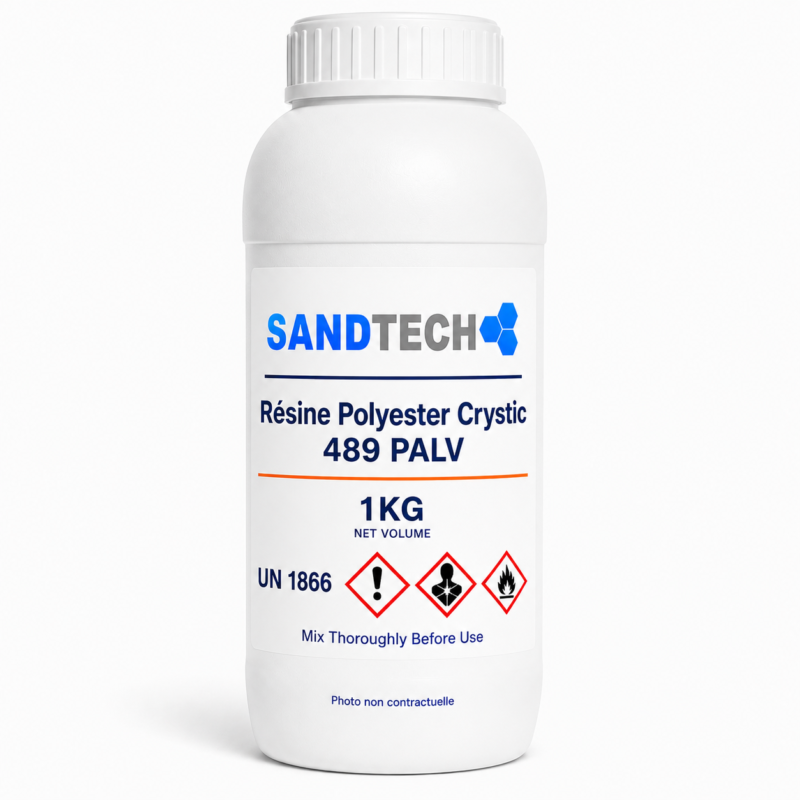 Résine polyester Crystic 489 PALV | Résine marine isophtalique performante