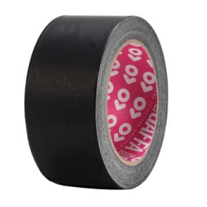 ADHÉSIF ALUMINIUM FINI ULTRA MAT AT0205 NOIR DIM : 50 MM X 25 M