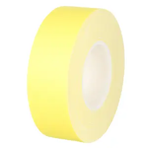 ADHÉSIF TOILE IMPERMÉABLE DE QUALITÉ AT0160 JAUNE DIM : 50 MM X 50 M