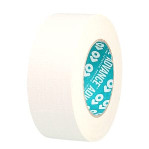 ADHÉSIF TOILE LAMINÉE AT0171 BLANC DIM : 75 MM X 50 M