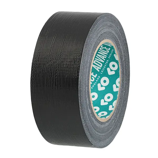 ADHÉSIF TOILE LAMINÉE AT0171 NOIR DIM : 50 MM X 50 M