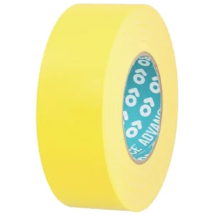 ADHÉSIF TOILE INDUS. ÉTANCHE HAUTE QUALITÉ AT0175 JAUNE DIM : 50 MM X 50 M
