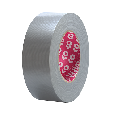 ADHÉSIF GAFFA® RUBAN TOILE SATINÉE AT0202 ARGENT DIM : 100 MM X 50 M