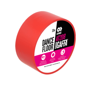 ADHÉSIF ASSEMBLAGE TAPIS DE DANSE AT0208 ROUGE DIM : 50 MM X 33 M