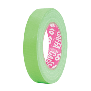 ADHÉSIF GAFFA® TOILE FLUORESCENT AT0215 VERT DIM : 50 MM X 25 M