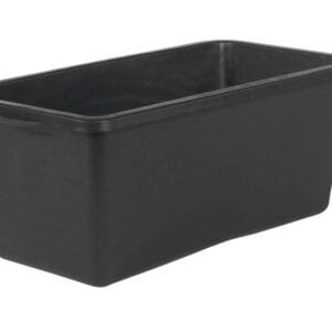 BAC POLYPROPYLÈNE NOIR 60 LITRES