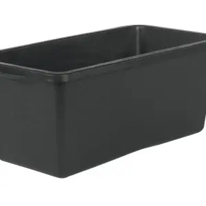 BAC POLYPROPYLÈNE NOIR 60 LITRES