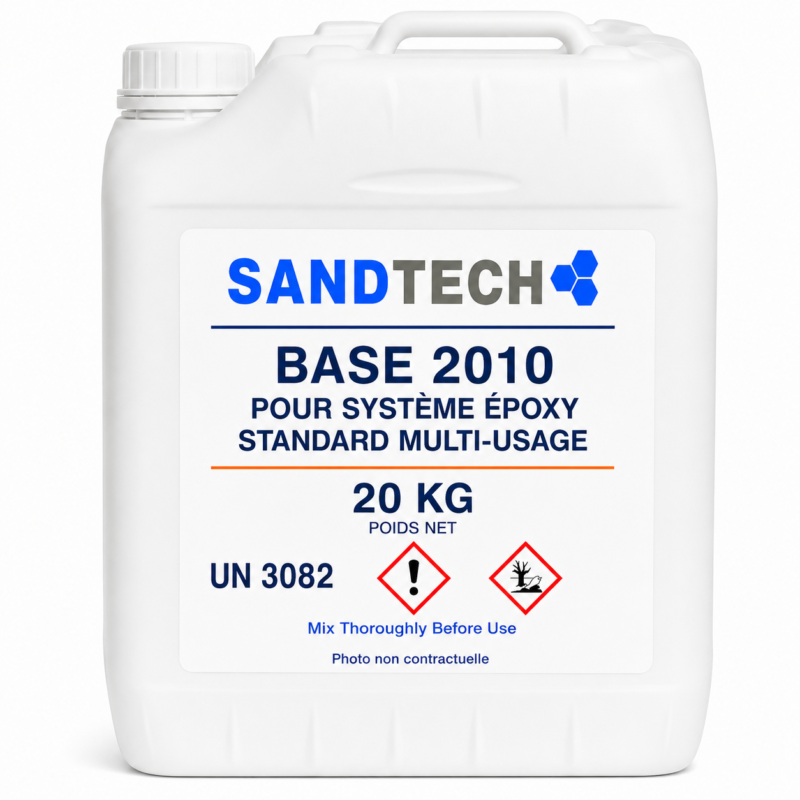 BASE 2010 POUR SYSTÈME ÉPOXY STANDARD MULTI-USAGE - 20 KG