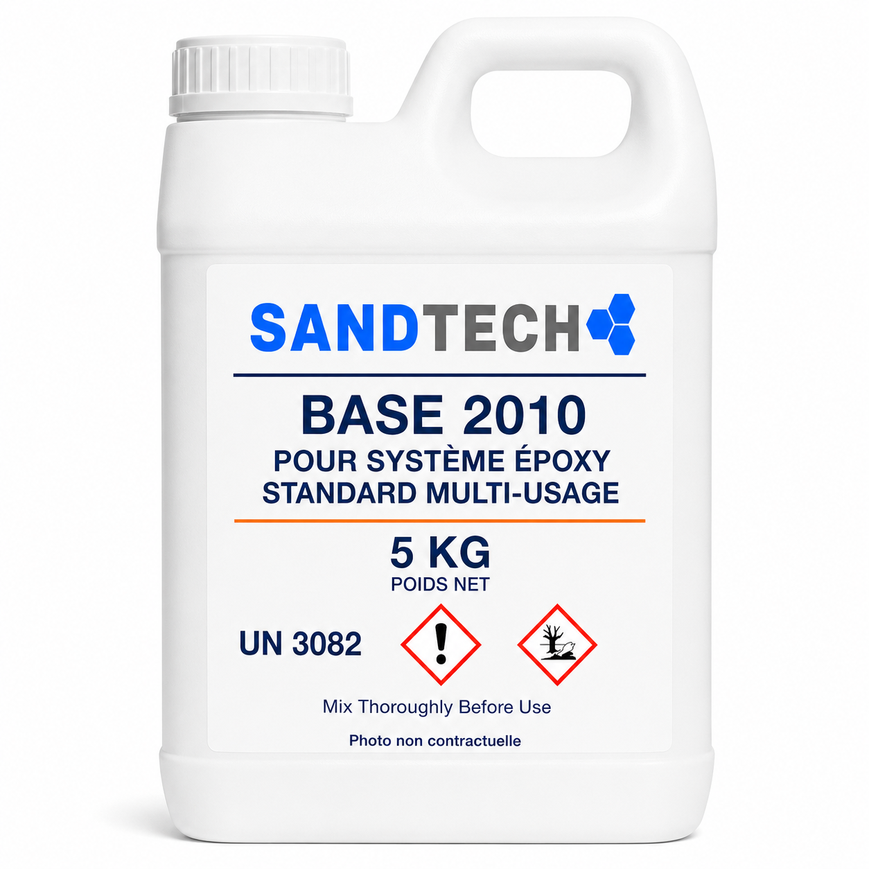 BASE 2010 POUR SYSTÈME ÉPOXY STANDARD MULTI-USAGE - 5 KG
