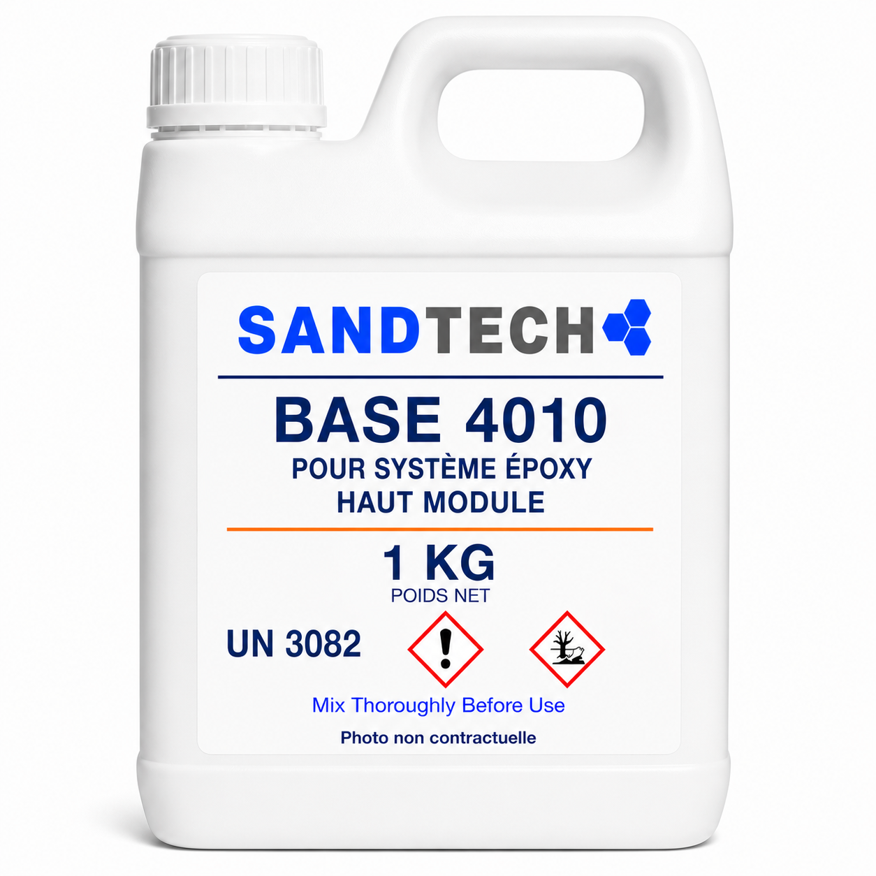 BASE 4010 POUR SYSTÈME ÉPOXY HAUT MODULE – 1 KG