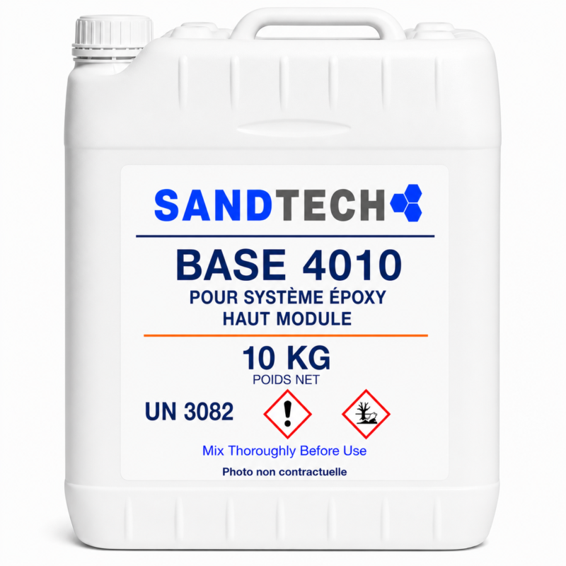 BASE 4010 POUR SYSTÈME ÉPOXY HAUT MODULE – 1 KG