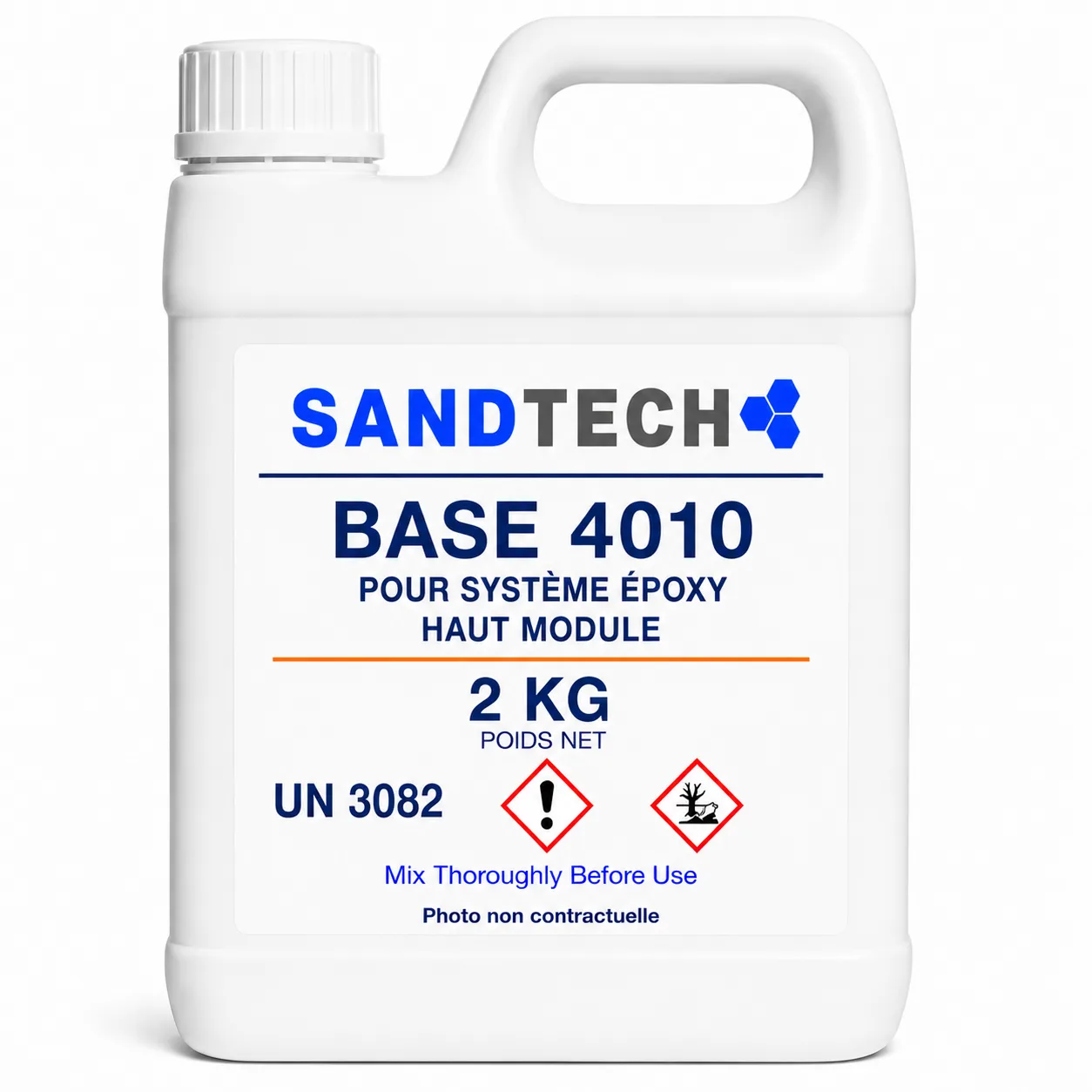 BASE 4010 POUR SYSTÈME ÉPOXY HAUT MODULE – 2 KG