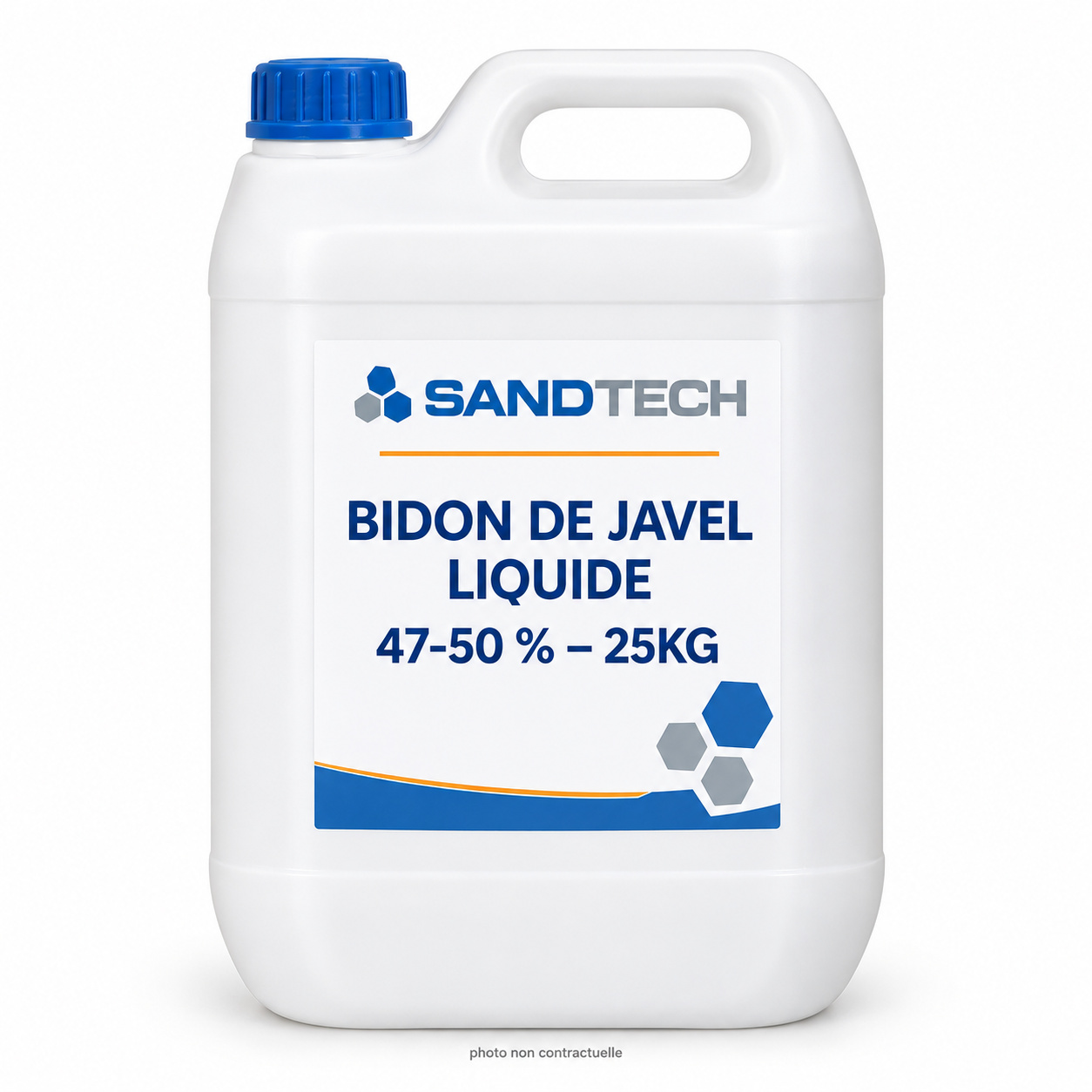 BIDON DE JAVEL LIQUIDE 47-50 % – 25KG