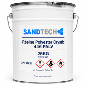 Résine polyester Scott Bader Crystic 446 PALV (HIVER) orthophtalique