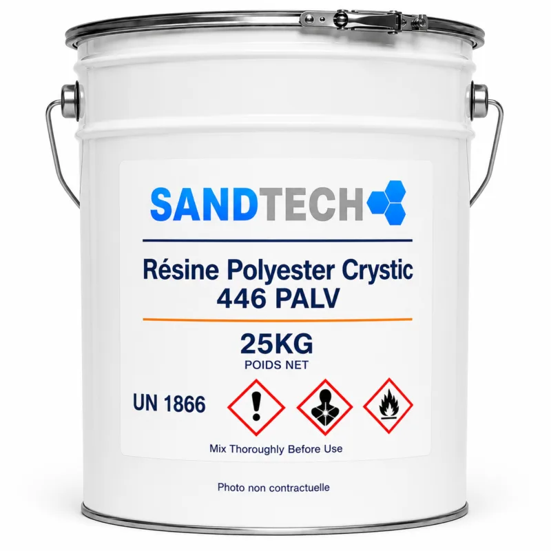 Résine polyester Scott Bader Crystic 446 PALV (HIVER) orthophtalique