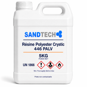 Résine polyester Scott Bader Crystic 446 PALV (HIVER) orthophtalique