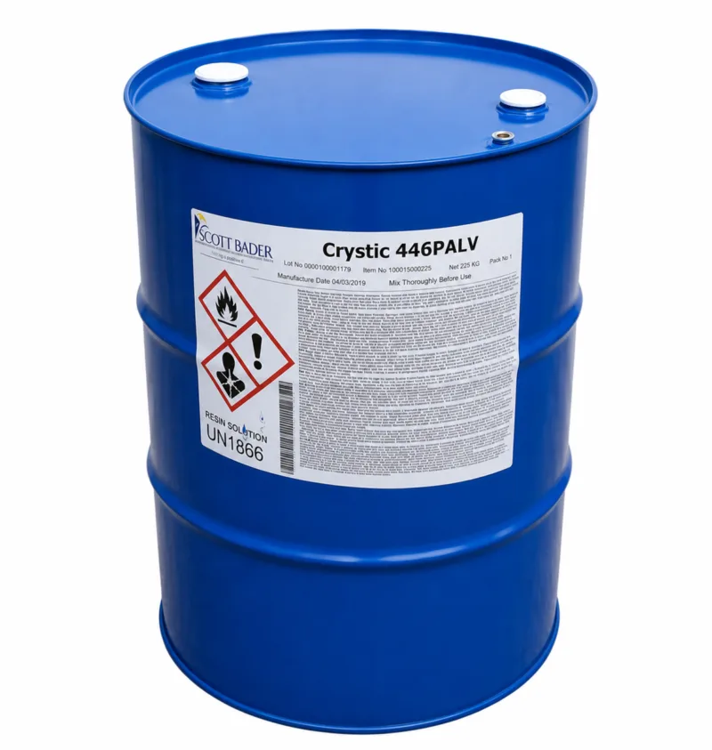 Résine polyester Scott Bader Crystic 446 PALV (HIVER) orthophtalique