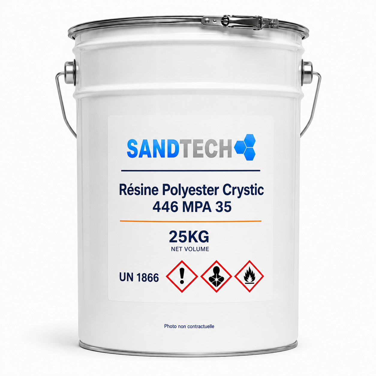 Résine polyester Scott Bader Crystic 446 MPA 35 (été) orthophtalique