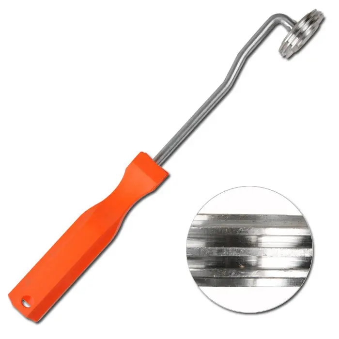 ÉBULLEUR / DÉBULLEUR ANGLE ALU 9 MM X 40 MM MANCHE 360 MM
