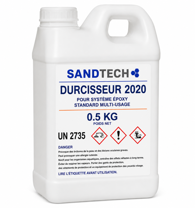 DURCISSEUR 2020 POUR SYSTÈME ÉPOXY STANDARD MULTI-USAGE - 0.5 KG