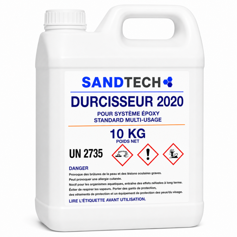 DURCISSEUR 2020 POUR SYSTÈME ÉPOXY STANDARD MULTI-USAGE - 10 KG