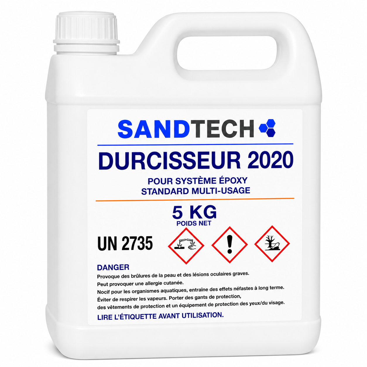 DURCISSEUR 2020 POUR SYSTÈME ÉPOXY STANDARD MULTI-USAGE - 5 KG