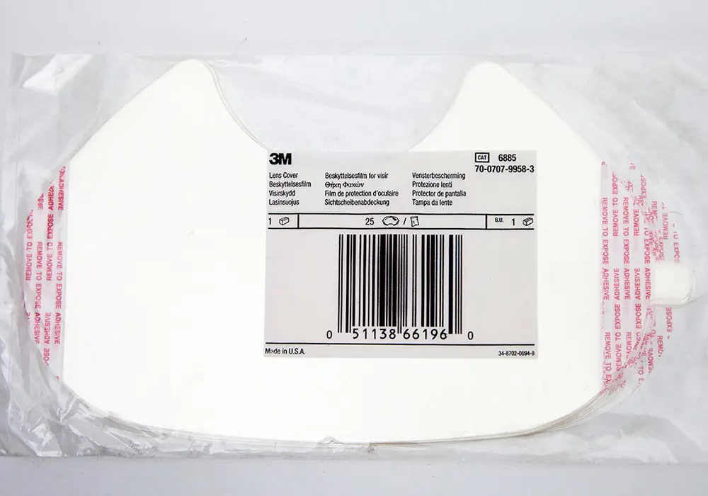 FILM DE PROTECTION OCULAIRE POUR MASQUE 6800