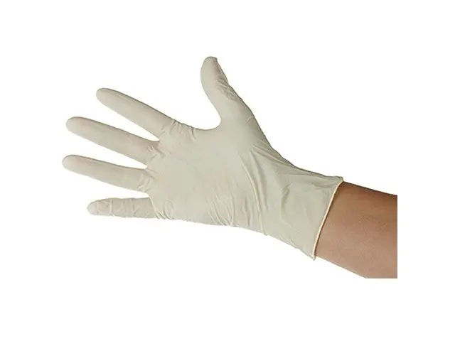 BOITE DE 100 GANTS EN LATEX TAILLE M (7/8)