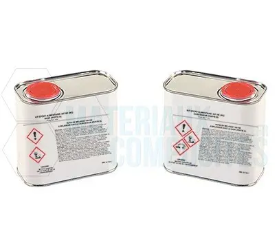 RÉSINE ÉPOXY ALIMENTAIRE JAUNE KIT - 2 KG