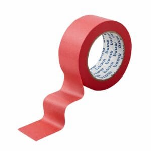 PAPIER DE MASQUAGE ROUGE PREMIUM 50 MM X 50 M REF. 9607-5076