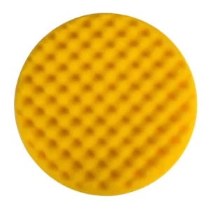MOUSSE JAUNE DURE AVEC ALVÉOLES Ø 150MM POLISH PAD