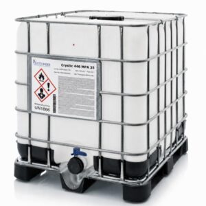 container de résine polyester Scott Bader Crystic 446 MPA35 (Été) orthophtalique est une résine de stratification conçue pour les professionnels du composite, de la réparation et de la fabrication de pièces techniques en 1100kg