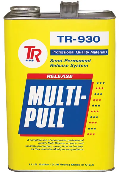 AGENT DE DÉMOULAGE LIQUIDE SEMI-PERMANENT TR 930