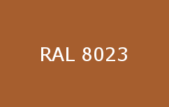 GELCOAT POLYESTER BROSSE MARRON RAL 8023 ISO - 25 KG