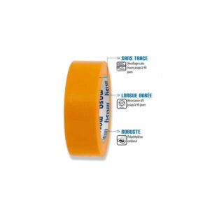 RUBAN DE MASQUAGE MULTI-USAGE ORANGE 50 MM X 50 ML REF. 9615_5076