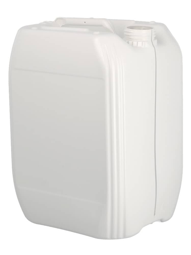 BIDON JERRICAN PEHD 20L NATUREL AVEC LIGNE DE VISIBILITÉ