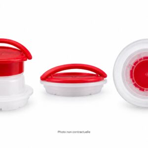 BOUCHON FLEX SPOUT 57 ROUGE POUR TOUQUE MÉTAL