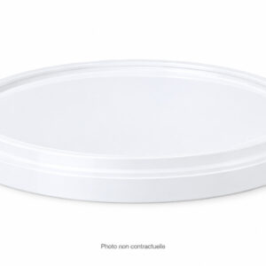 Couvercle blanc seau