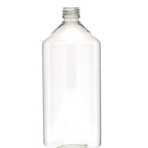 Flacon PET pharma veral bague 28PP 1000 mL Cristal