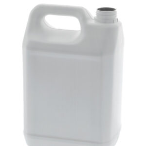 JERRICAN BIDON PLASTIQUE PEHD FLUORÉ 5L POUR RÉSINE – SOLVANT