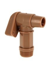 ROBINET PLASTIQUE PEND 3 4 POUCE BRONZE A VISSER AUTO-JOINTANT POUR RÉSINE