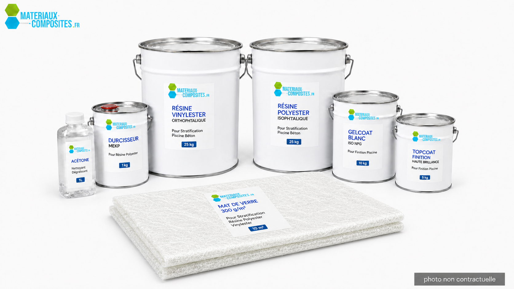 Kit Stratification Piscine Béton – 100 m²