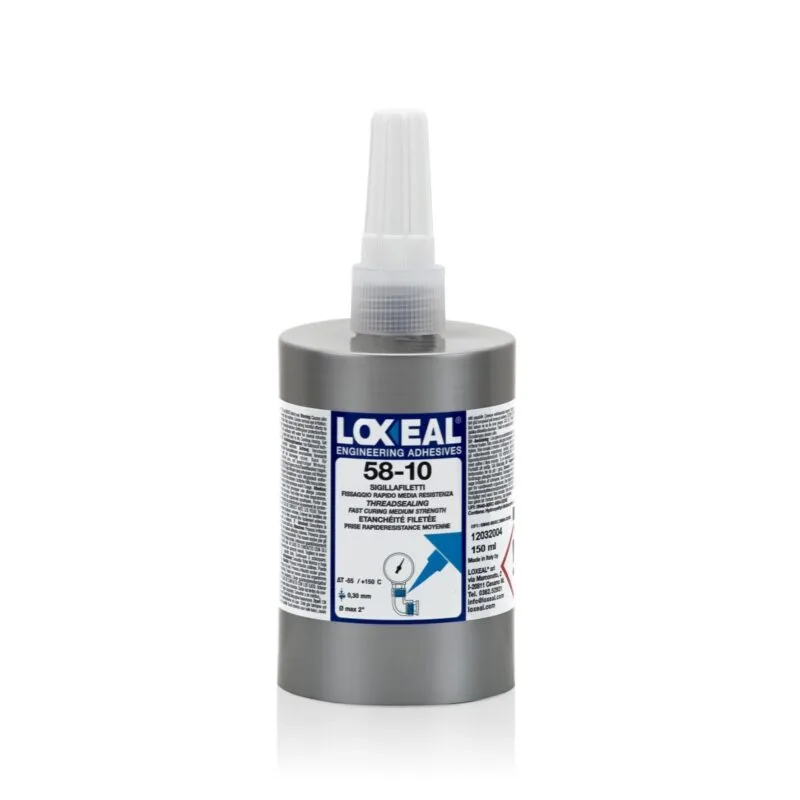LOXEAL® 58-10 – Frein et étanchéité pour raccords filetés métalliques