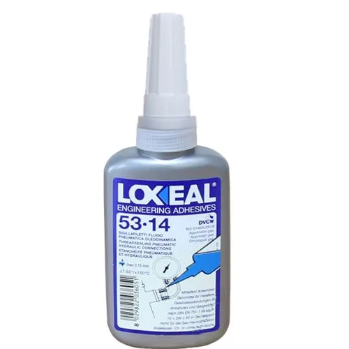 LOXEAL 53-14 – Produit d'étanchéité anaérobie pour raccords filetés hydrauliques, pneumatiques et gaz
