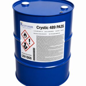 bidon de Résine polyester Crystic 489 PA35 pour construction navale et structures offshore en 225KG